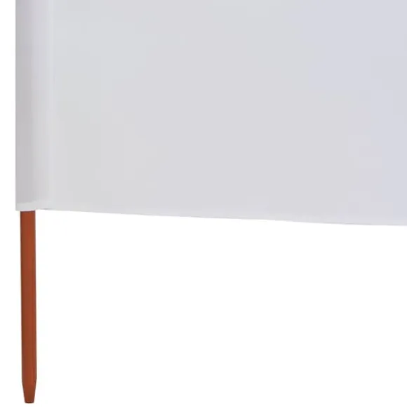 6-panels foldbart læsejl - UV-beskyttelse | Farve: Sandhvid | Størrelse: 800x160 cm