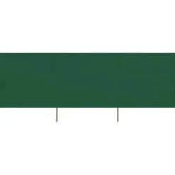 3-panels læsejl stof 400 x 120 cm grøn - Læsejl - Læskærm - Home & Living