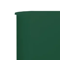 5-panels læsejl 600x160 cm stof grøn - Læsejl - Læskærm - Home & Living