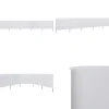 5-panels læsejl 600x120 cm stof sandhvid - Læsejl - Læskærm - Home & Living