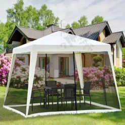 Pavilion 3X3 G1015 HVID MED MYGGENET