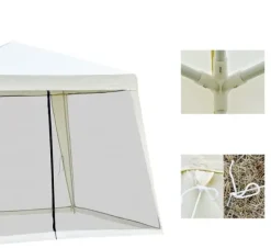 Pavilion 3X3 G1015 HVID MED MYGGENET