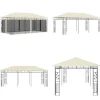 Pavillon med myggenet 6x3x2,73 cm cremefarvet - Pavillon - Pavilloner - Home & Living