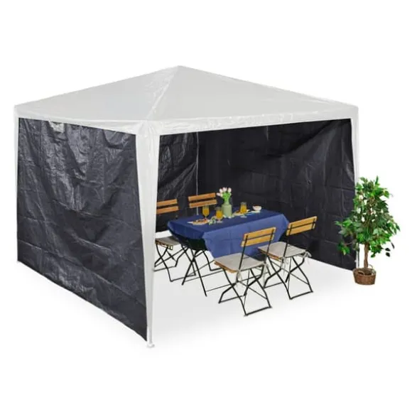Pavillon sidepaneler, 200x300 cm, grå