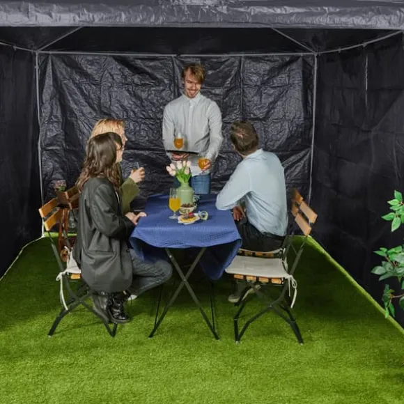 Pavillon sidepaneler, 200x300 cm, grå