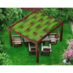 Pavillon vandtæt bælte 0,5x5 Grå