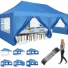 Pavillon, Vandtæt, Nem Montering,Blå