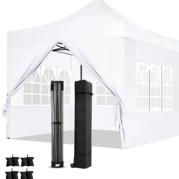 Pavillon, Vandtæt, Pop-Up Design,Hvid