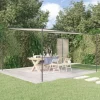 Pavillon 4x4 m med vandafvisende stof og stærkt stålstel | Farve: Hvid | Størrelse: 4x4 m