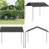 Pavillon 3x3 m stål og stof antracitgrå - Pavillon - Pavilloner - Home & Living