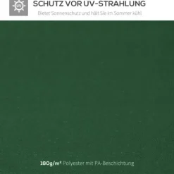 Pavillontag 3x3 m, erstatningstag i polyester, vandafvisende, kulgrå