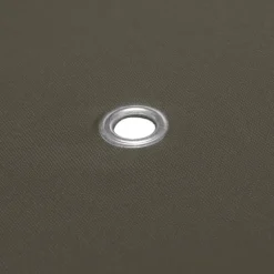 Pavillontopdække 2-lags 3x3 m - Vandafvisende baldakin | Farve: Gråbrun | 310 g/m²