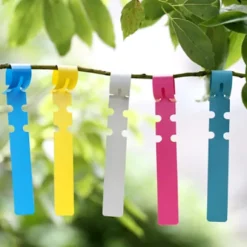 300pcs planteetiketter plantetræetiketter udendørs vandtæt plastfolie hængende planteskole haveetiketter bunkemarkører genanvendelige