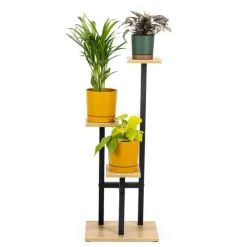 PEAK universal blomsterstander - sort, 3-etagers blomsterstander til 3 potter