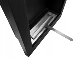 Pejs Bio pejs Vægmonteret biopejs ethanol pejs VERTICAL 61 cm x 39 cm x 12 cm sort økologisk pejs
