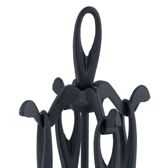Pejsesæt, 60,5x20x20 cm, Sort