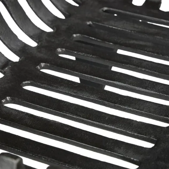 Pejsrist, 15x37x26 cm, Sort, Støbejern