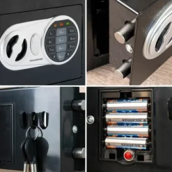 Pengeskab med elektronisk lås Safeck InnovaGoods
