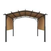 Pergola, 304.8x304.8x254 cm, Beige, Metal