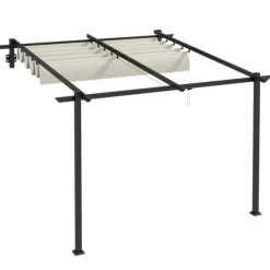 Pergola, 297x297x200 cm, Creme
