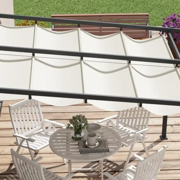 Pergola, 297x297x200 cm, Creme