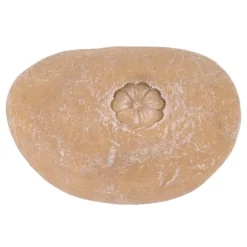 Pet Memorial Garden Stone DIY Bogstaver Småsten - Små blomstersand Gul sten til hunde og katte