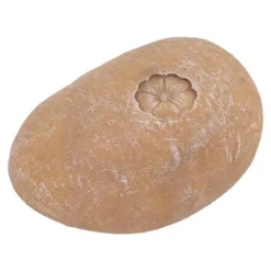 Pet Memorial Garden Stone DIY Bogstaver Småsten - Små blomstersand Gul sten til hunde og katte