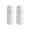 PIR bevægelsessensor, trådløs 433MHz, kompatibel med alarmsystemer,2PCS