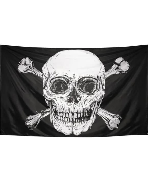 Pirat flag Jolly Roger 200 x 300 cm. Size-Standard