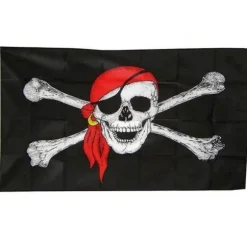Piratflag 60 x 90 cm