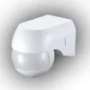 PIR-bevægelsessensor hvid 180 grader 800W 12 meter IP44 - E+CR-PIR3/ON