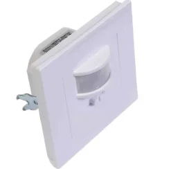 PIR-bevægelsessensor hvid 160 grader 500W 9 meter IP20 - E+CR-IR1/KP