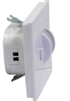 PIR-bevægelsessensor hvid 160 grader 500W 9 meter IP20 - E+CR-IR1/KP