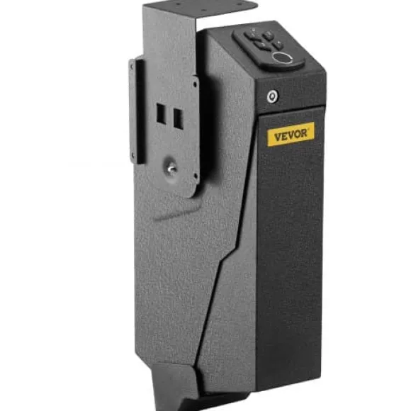 Pistolboks 19,3x7,4x35,6 cm Sort Stål Opbevaring