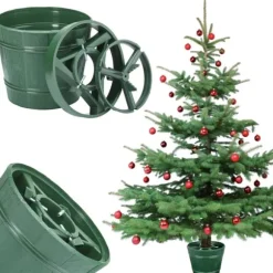 Planet 1 Juletræsfod | Grøn