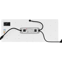 Plant Growth Grow Lamp Full Spectrum 60 x 24 cm 468 LED 220 W Sølv