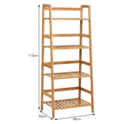 Plante Stativ, 48x32x115 cm, Natur