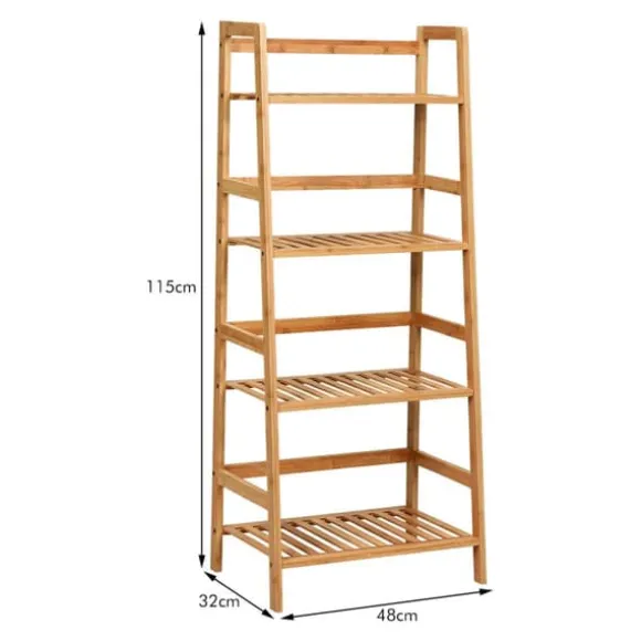 Plante Stativ, 48x32x115 cm, Natur