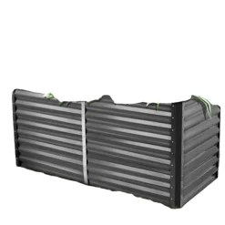 Plantebed, Åben Bund, Holdbar Konstruktion,sort