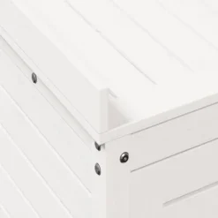 Plantebord i massiv fyrretræ med hylder - Opbevaring til potteplanter | Størrelse: 82,5x50x86,5 cm | Farve: Hvid