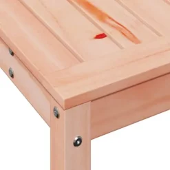 Plantebord i massivt douglasgran med hylde | Størrelse: 82,5x35x75 cm