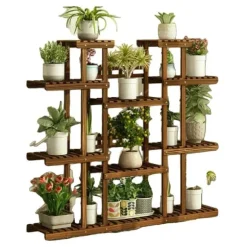 Plantebord, 11-lags design, robust konstruktion,BRUN
