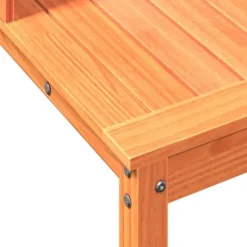 Plantebord med hylder i massivt fyrretræ | Mål: 82,5x50x109,5 cm | Farve: Brun