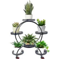 Plantebord, Smedejern, Seks Bakke Design,sort