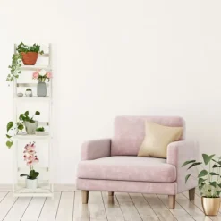 Plantebord, Træ, 160x41x50 cm, Hvid