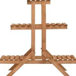 Planteborde - Living plantestativ 83x25x83 cm fyrretræ