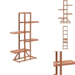 Planteborde - Living plantestativ 86x36x139 cm cedertræ
