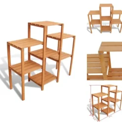 Planteborde - Living plantestativ til haven 97 x 31 x 87 cm