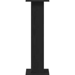 Planteholder 2 stk - Modern planteudstiller i sort eg | Størrelse: 30x30x95 cm