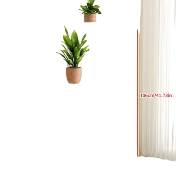 Planteholder, 6 til 8 niveauer, metal konstruktion,6-hvid
